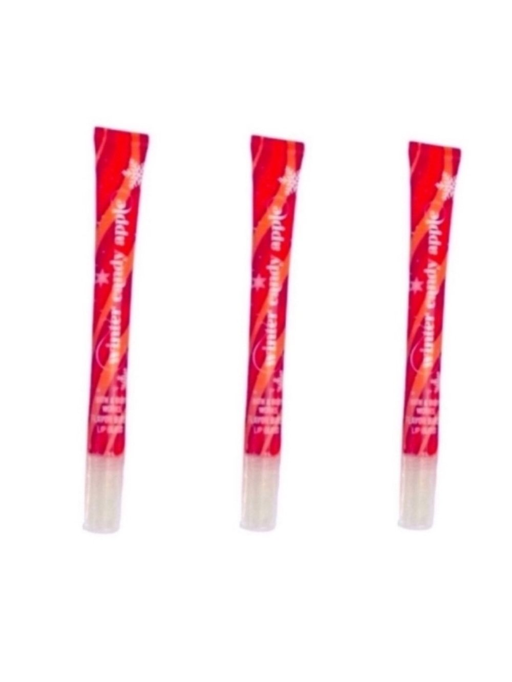 3 Winter Candy Apple Lip Gloss